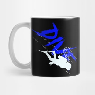 Funny Diving  pee underwater Mug